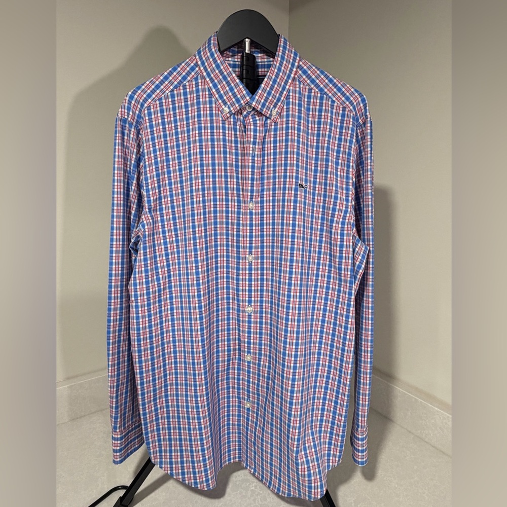Vineyard Vines Multicolor Plaid Button Down Shirt